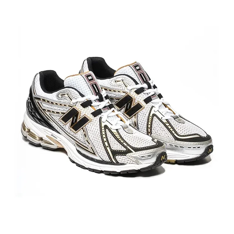 New Balance 1906R Baskets Blanc Or Homme Femme - 2