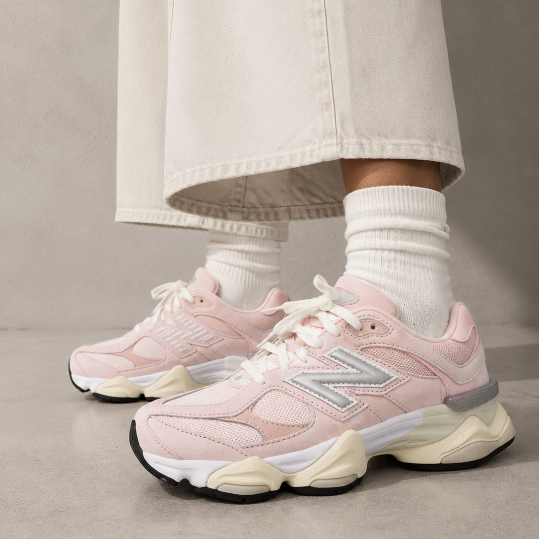 New Balance 9060 Baskets Vieux Rose Homme Femme - 3