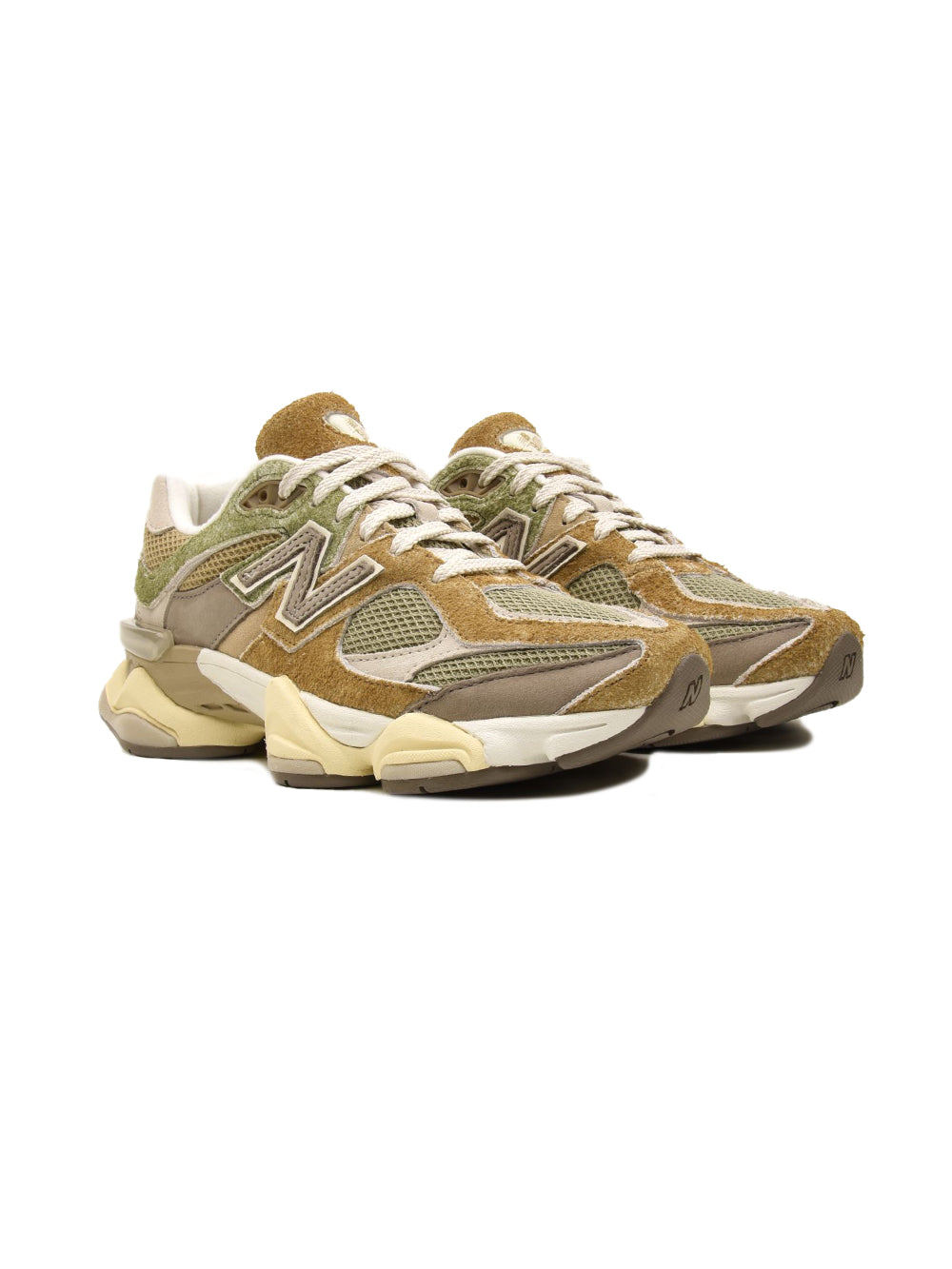 New Balance 9060 Olivine Baskets Vert Homme Femme - 2