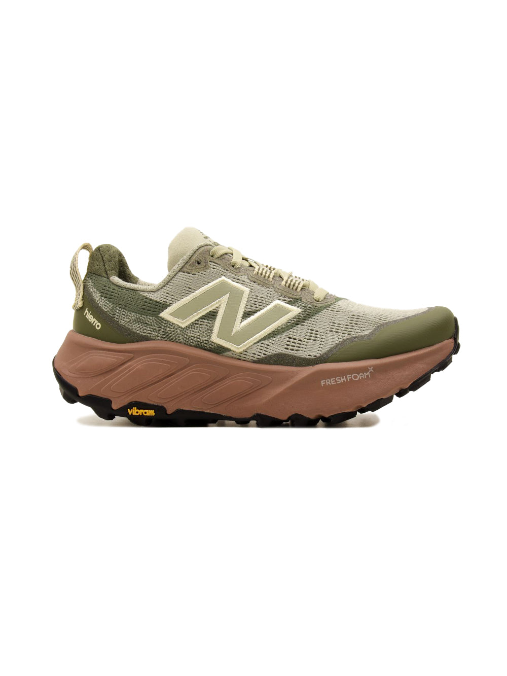 New Balance Fresh Foam X Hierro v9 Olivine Chaussures Trail Vert Femme - 1