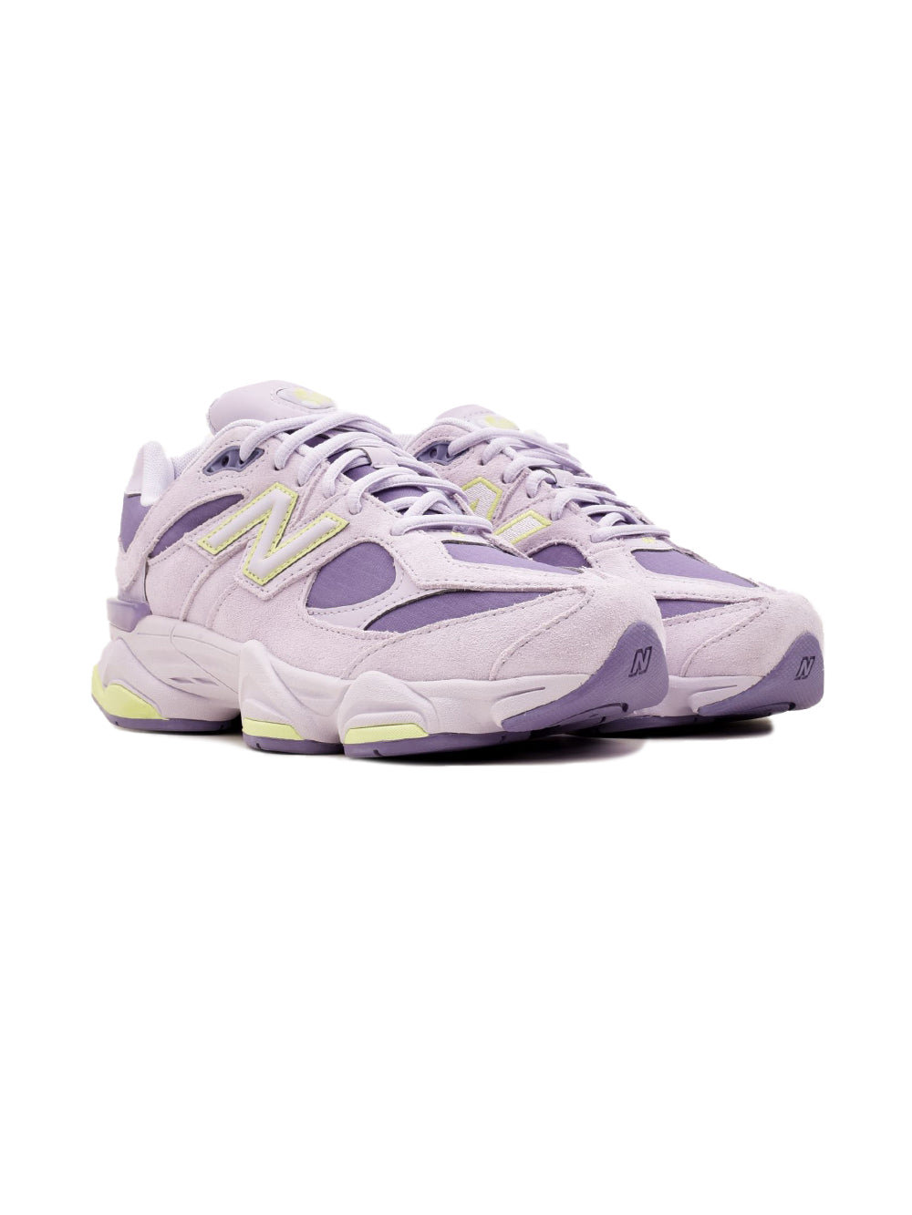 New Balance 9060 Taro Dry Lime Baskets Vert Violet Enfant - 2