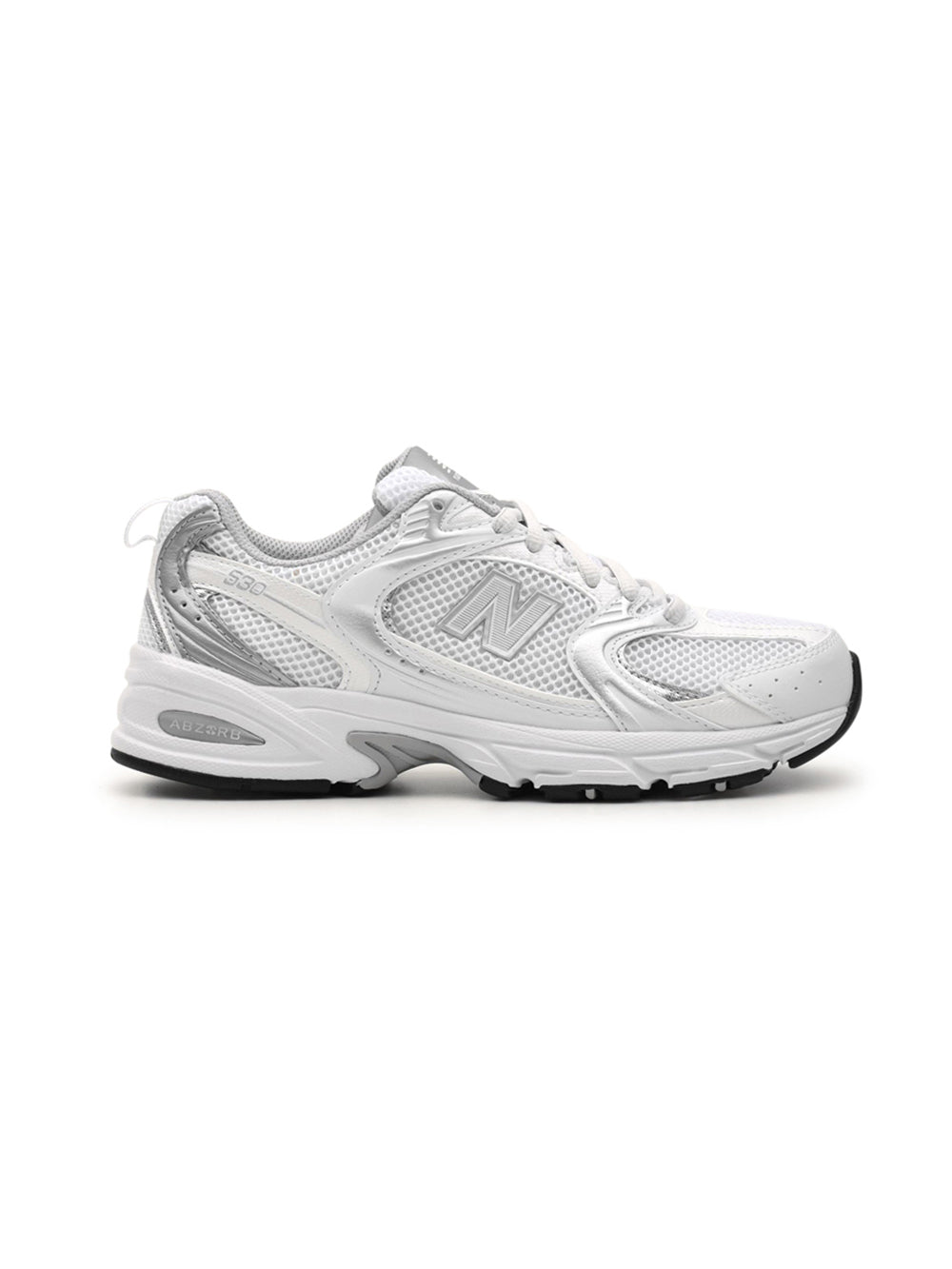 New Balance 530 Baskets Argent Blanc Femme - 1