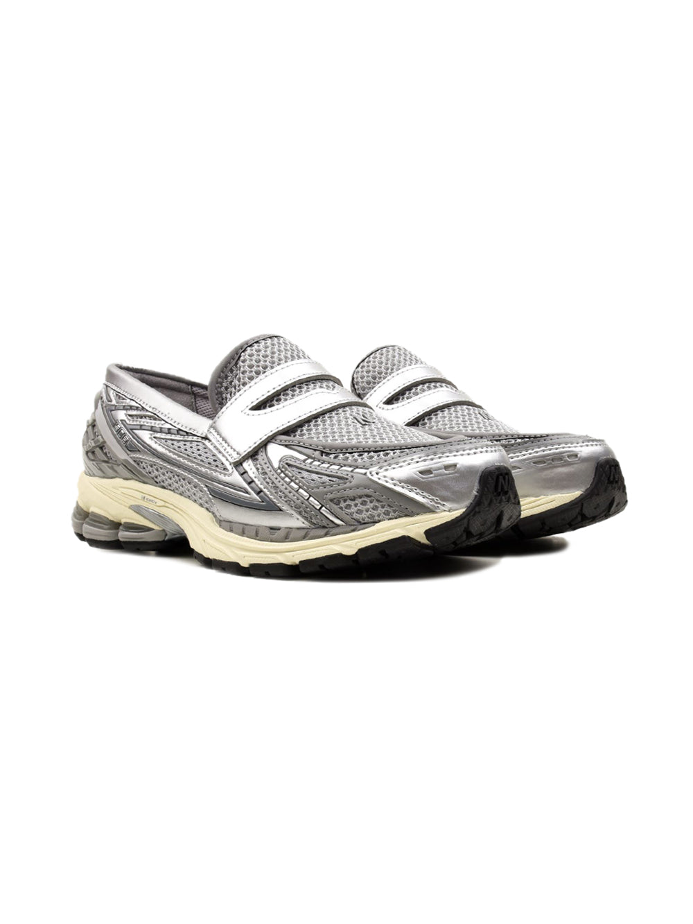 New Balance 1906L Baskets Argent Homme Femme - 2