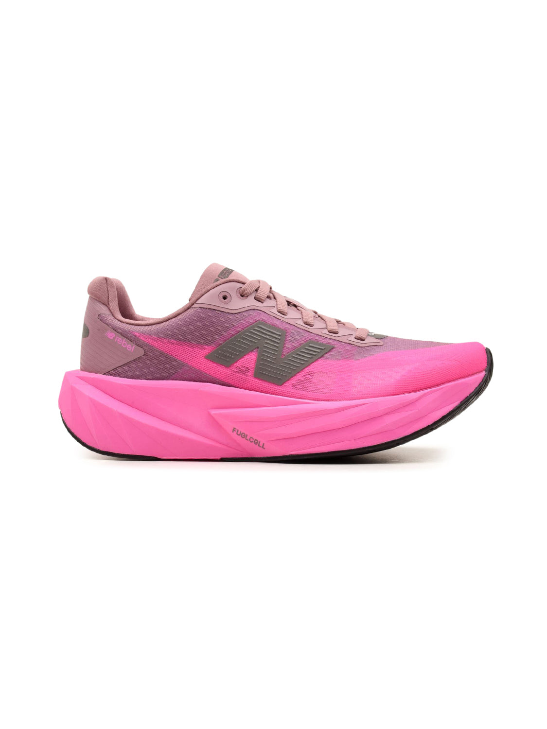 New Balance FuelCell Rebel v5 Pink Heat Chaussures Running Rose Femme - 1