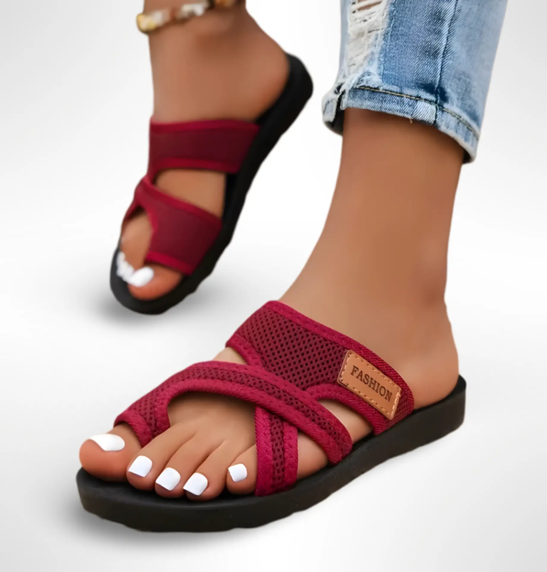 Ludovica - Sandales femme entre-doigts