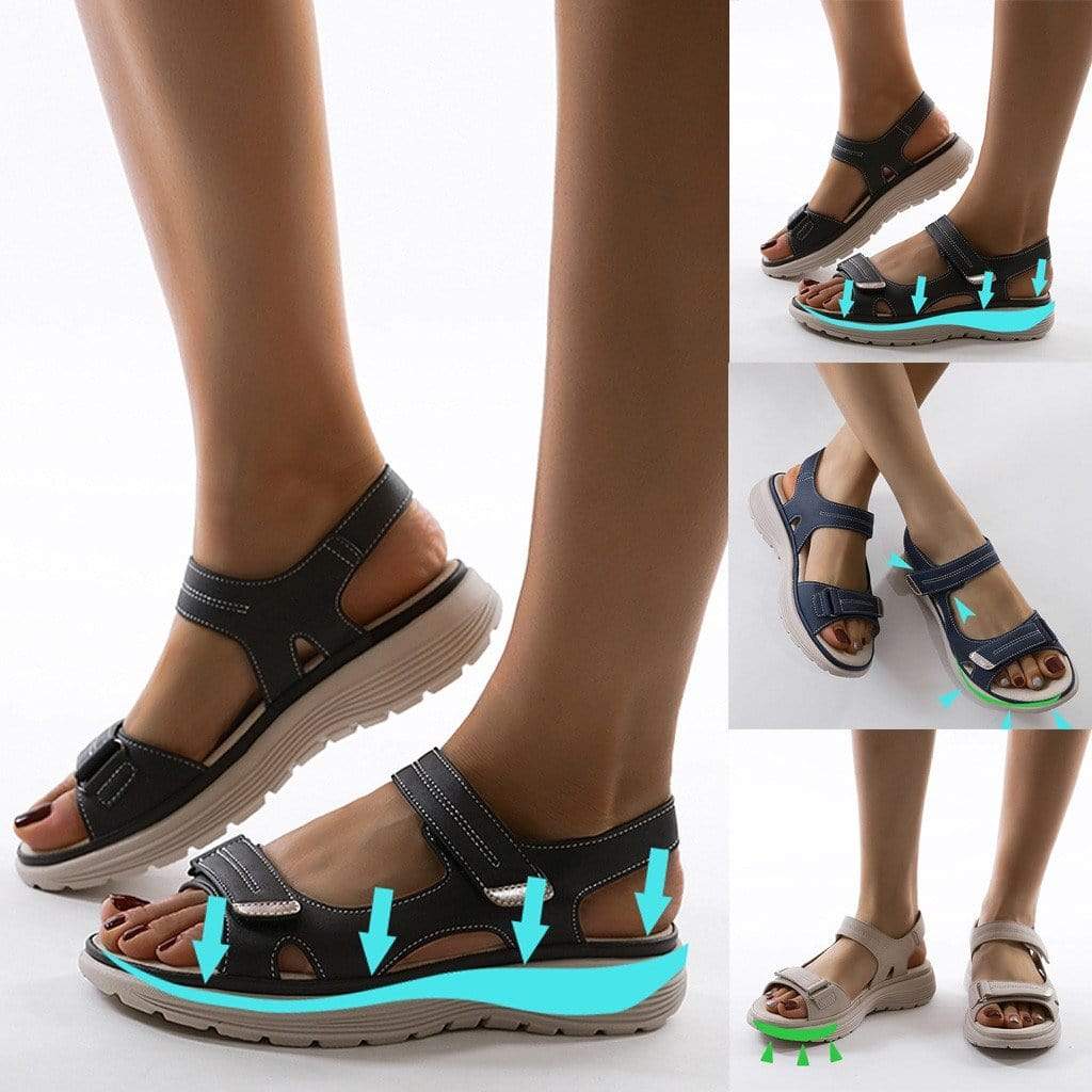 Livia - Sandales femme orthopédiques à brides